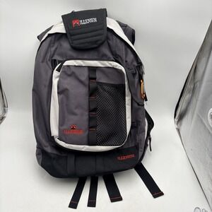 Illenium Hiking Backpack Gray Black Red Travel Camping Laptop Daypack